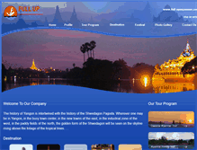 Tablet Screenshot of full-upmyanmar.com